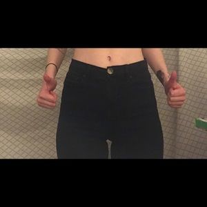 BDG cropped high waisted jeans